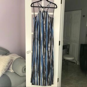 BCBG halter handkerchief dress